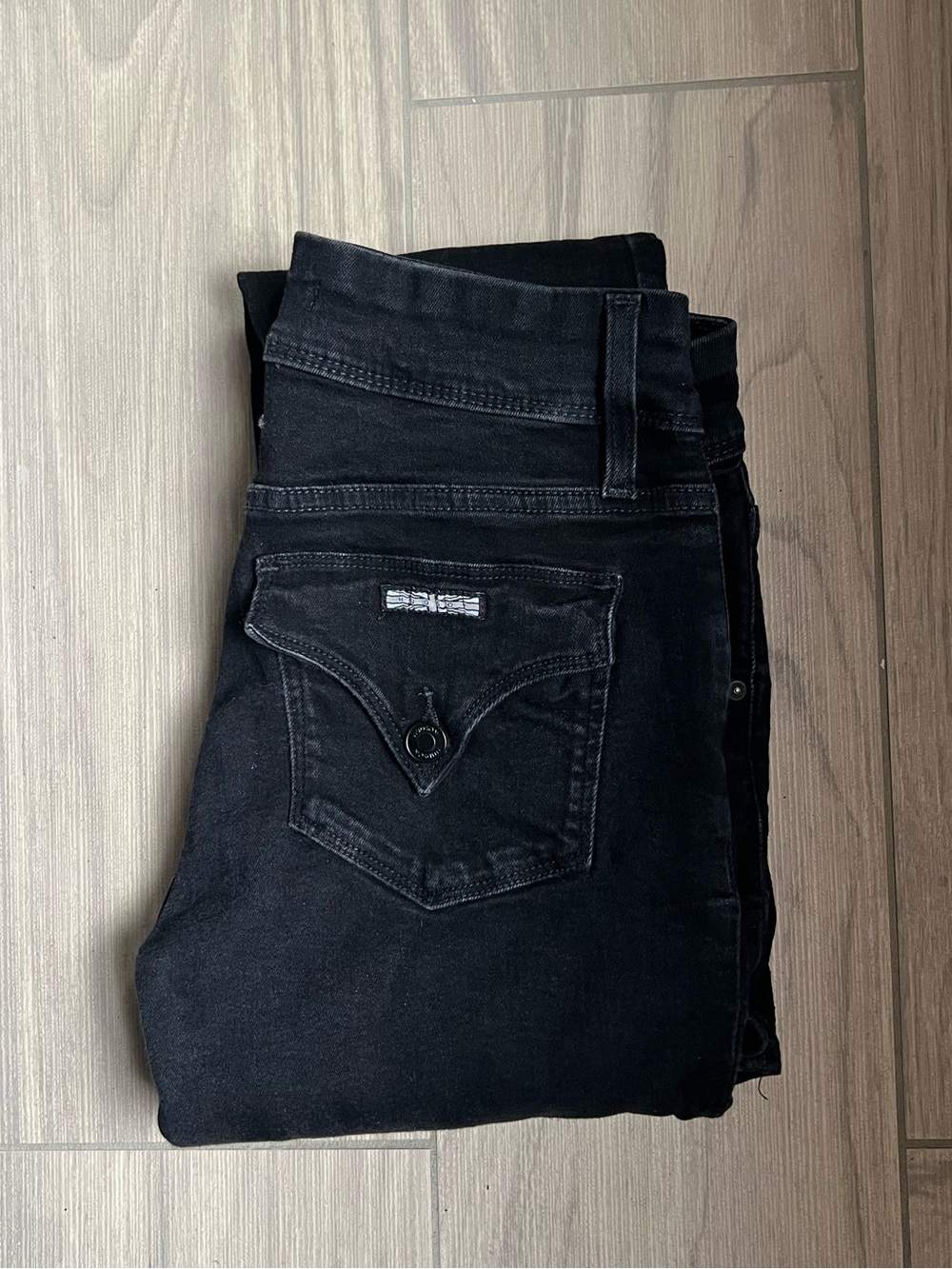 Hudson Beth Black Denim Jeans